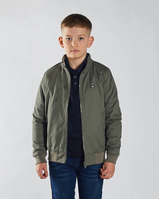 DIESEL BOYS GRANT JACKET - OLIVE