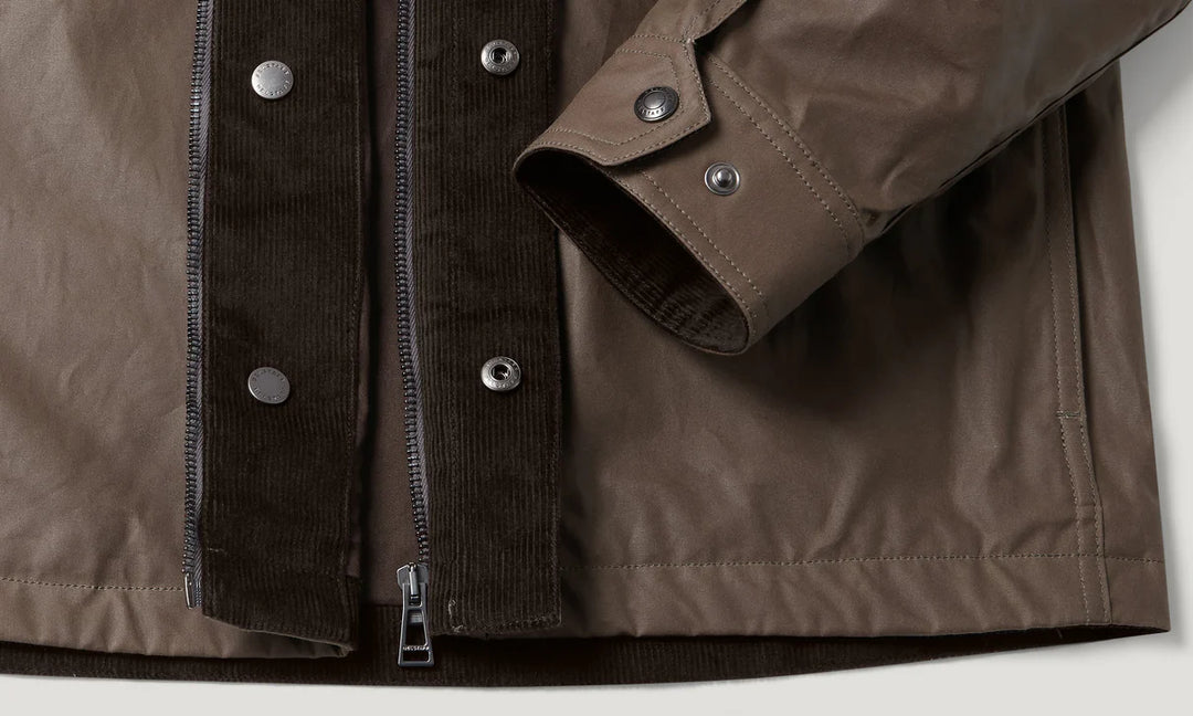BELSTAFF GROUND JACKET - DARK ASPHALT