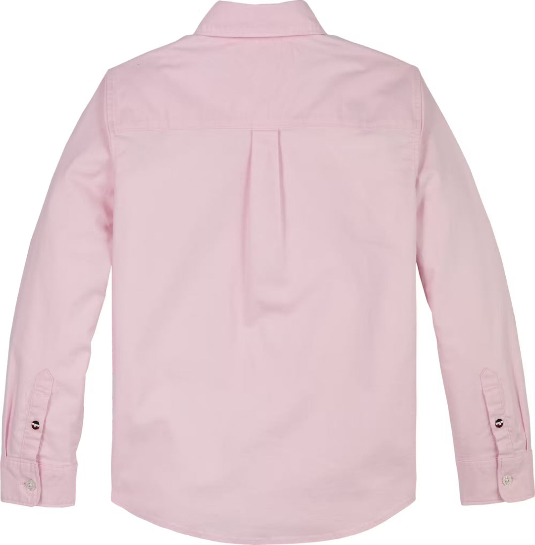 TH BOYS FLAG OXFORD SHIRT LS - LIGHT PINK