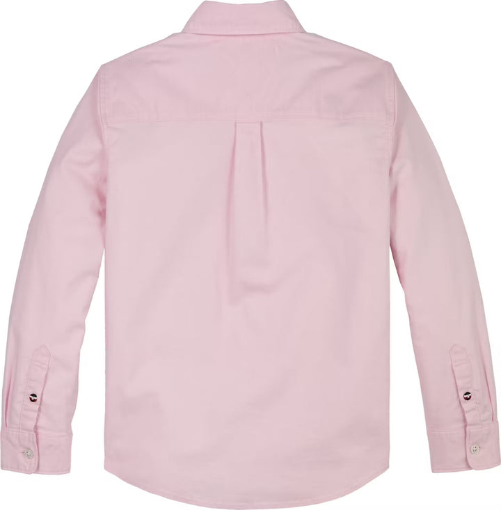 TH BOYS FLAG OXFORD SHIRT LS - LIGHT PINK