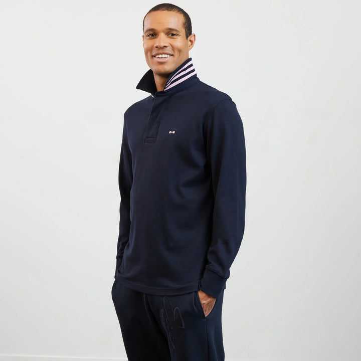 EDEN PARK PLAIN RUGBY POLO - NAVY
