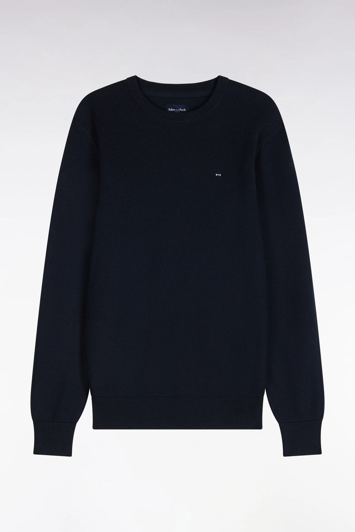EDEN PARK ROUND NECK SWEAT - NAVY