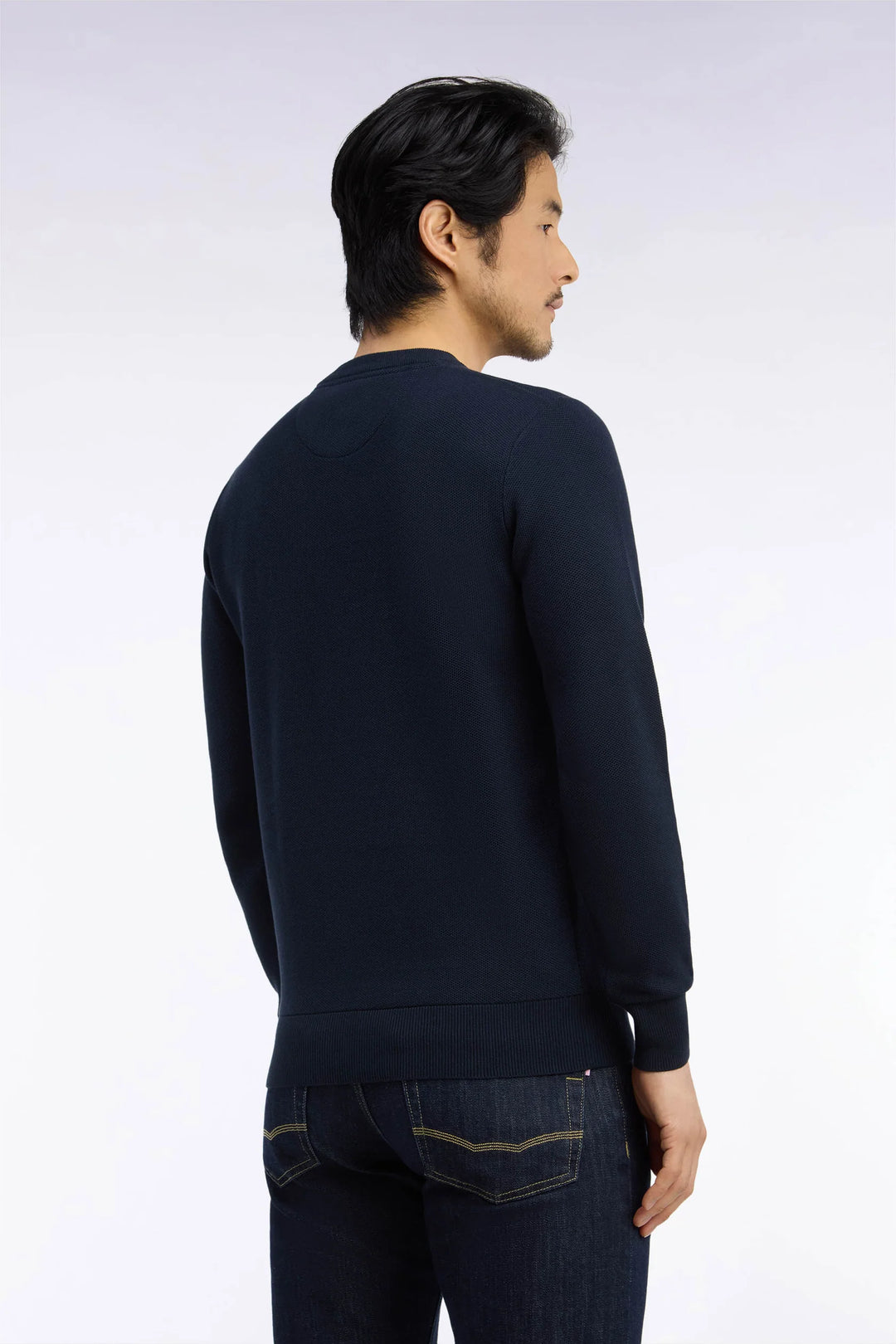 EDEN PARK ROUND NECK SWEAT - NAVY