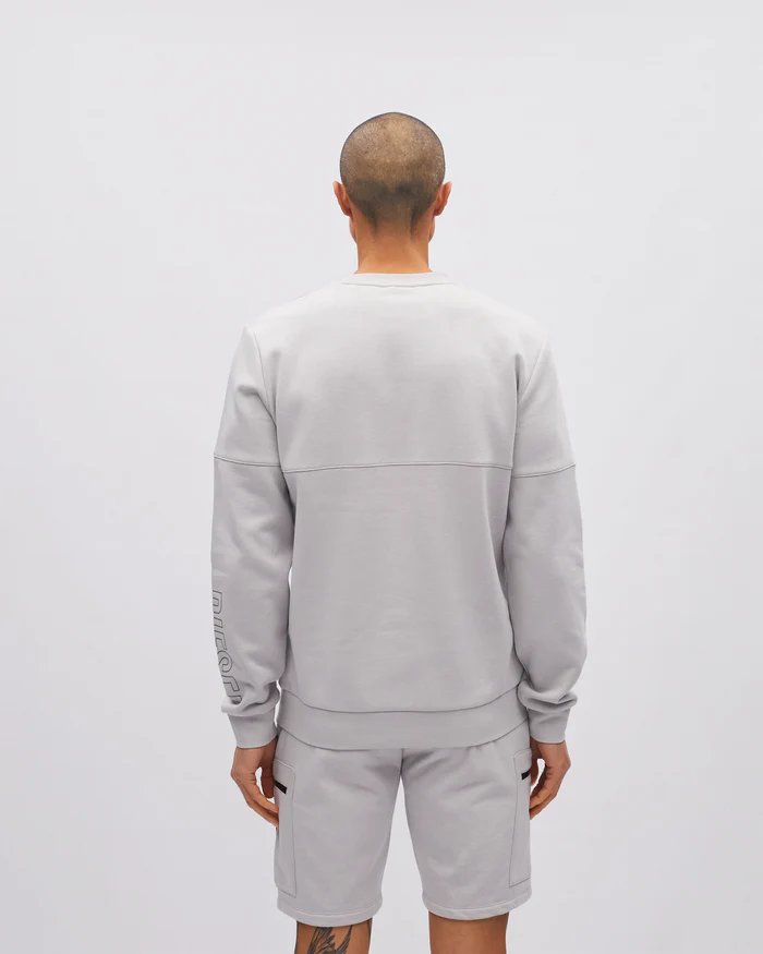 DIESEL HARLAN SWEATSHIRT - SHALE GREY