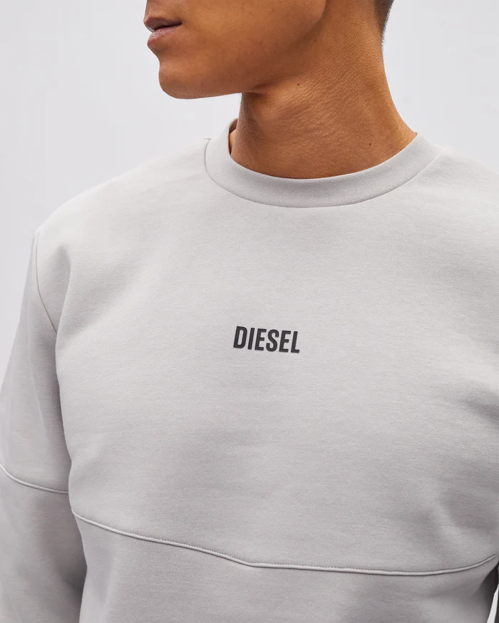 DIESEL HARLAN SWEATSHIRT - SHALE GREY