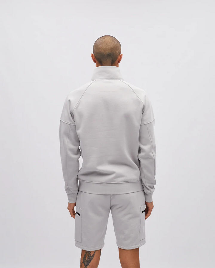 DIESEL HATCHER HALF ZIP - SHALE GREY