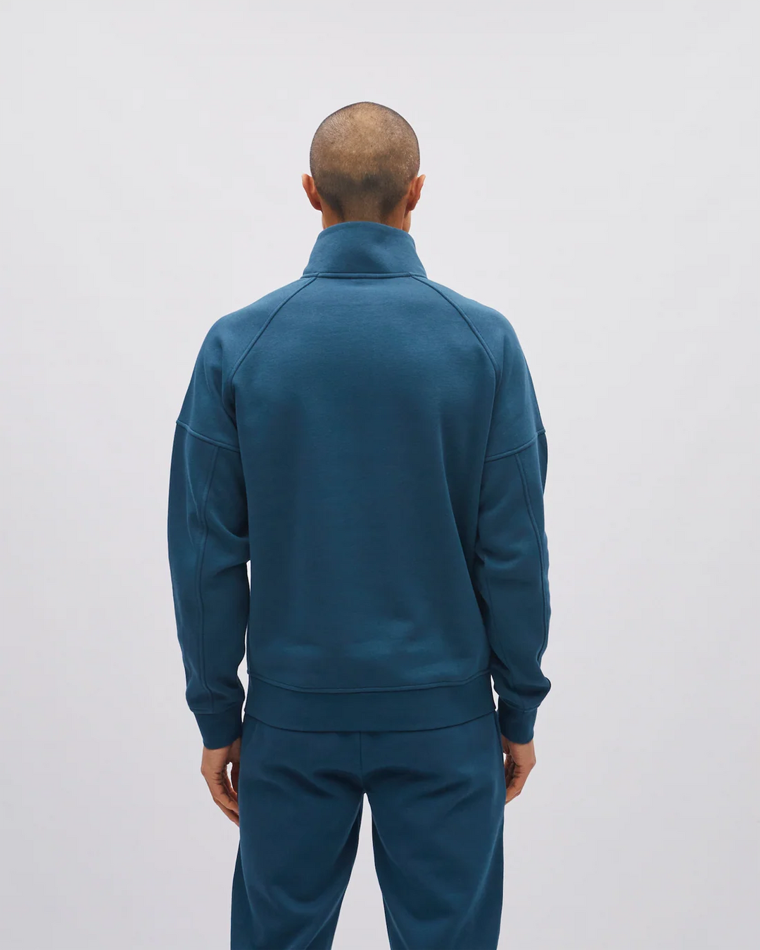 DIESEL HATCHER HALF ZIP - OCEAN TEAL