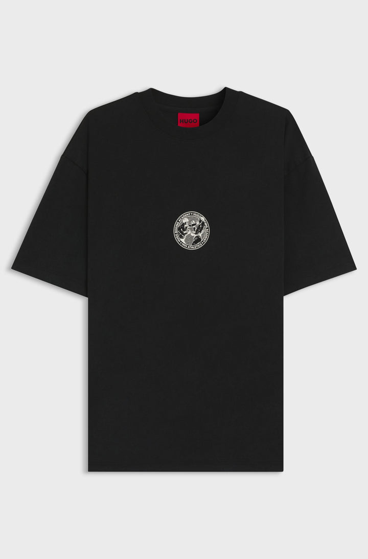 HUGO DWRESTO TEE - 001 BLACK