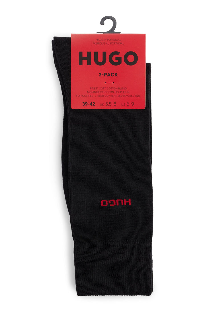 HUGO 2PACK RS UNI CC - BLACK