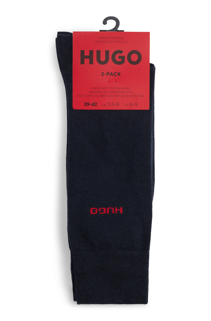 HUGO 2P RS UNI CC SOCK - DARK BLUE
