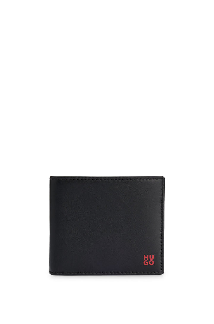 HUGO TIBBY_4 CC COIN WALLET - BLACK