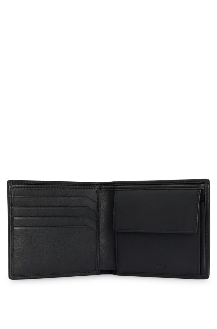 HUGO TIBBY_4 CC COIN WALLET - BLACK