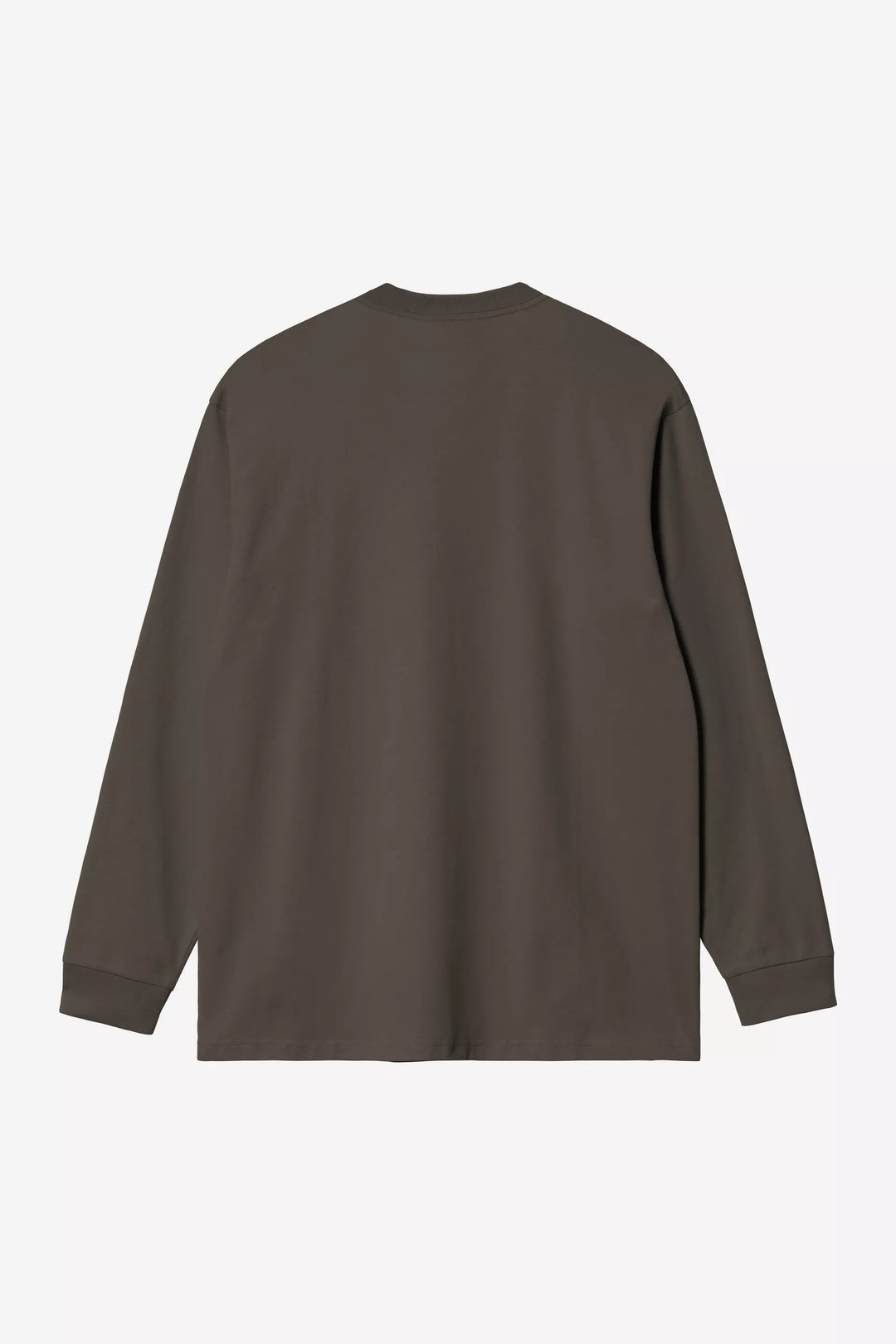 CARHARTT L/S CHASE T-SHIRT - SHUNGITE