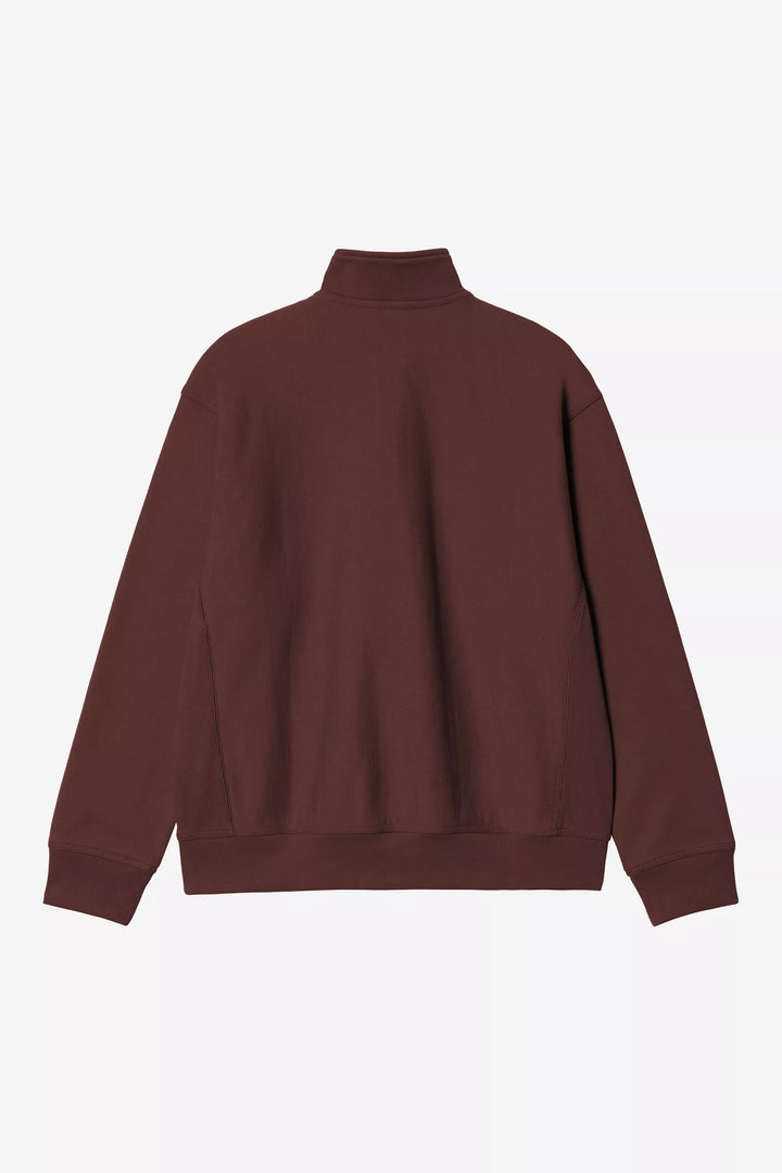 CARHARTT HALF ZIP AMERICAN SCRIPT SWEAT