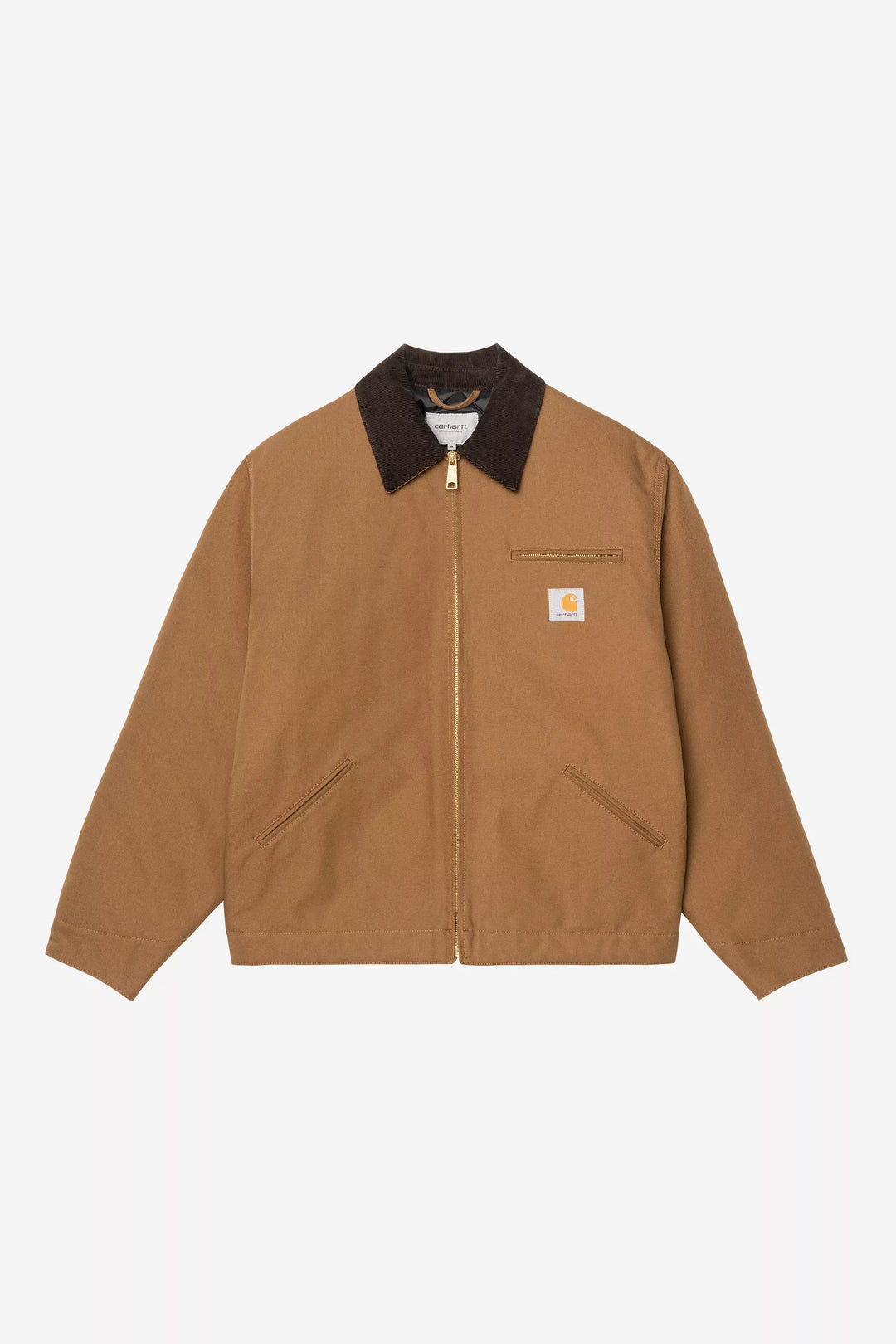 CARHARTT OG DETROIT JACKET - BROWN