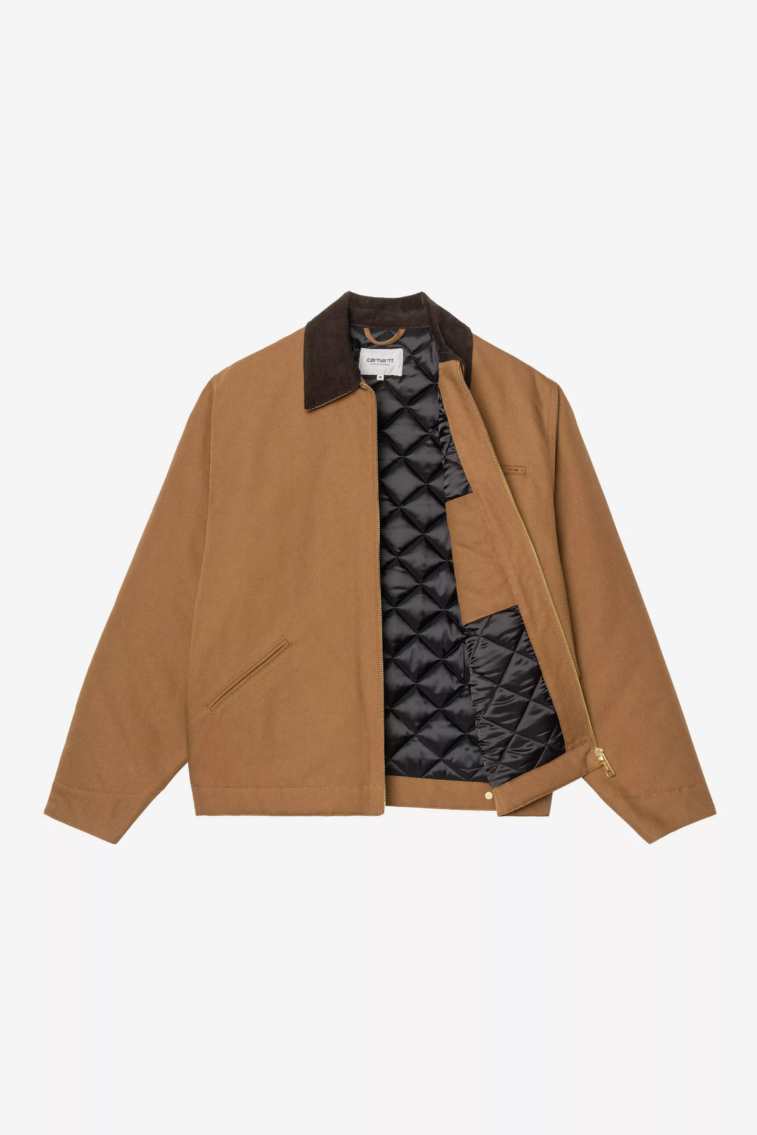 CARHARTT OG DETROIT JACKET - BROWN