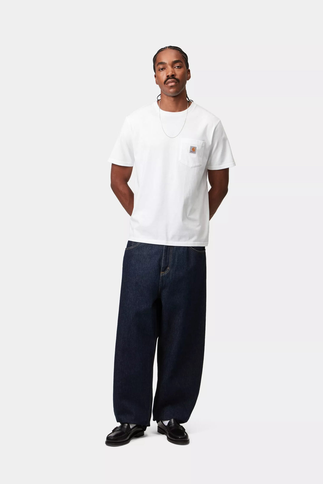 CARHARTT S/S POCKET T-SHIRT - WHITE
