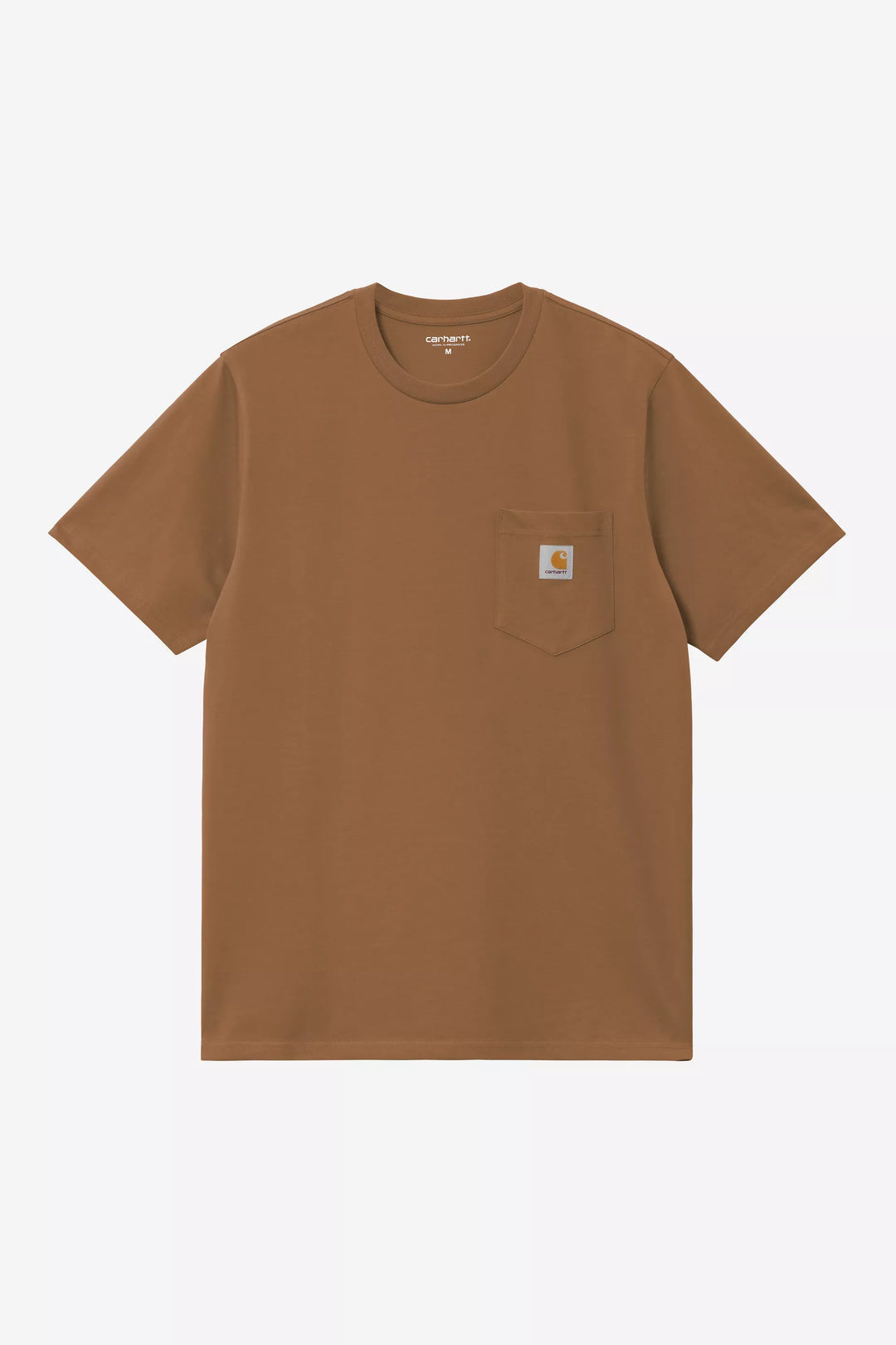CARHARTT S/S POCKET T-SHIRT - BROWN