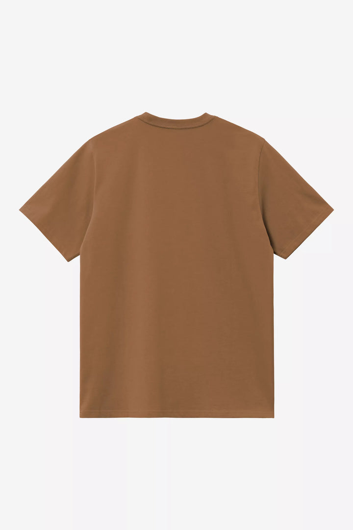 CARHARTT S/S POCKET T-SHIRT - BROWN