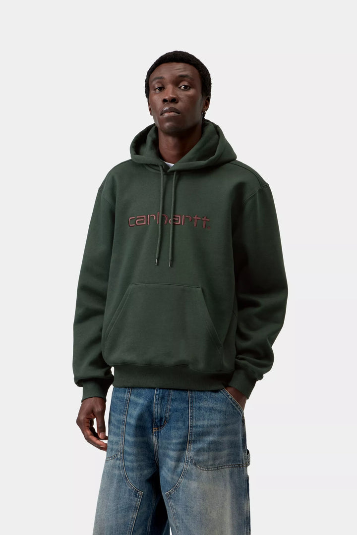 CARHARTT HOODED CARHARTT SWEAT - SCARAB