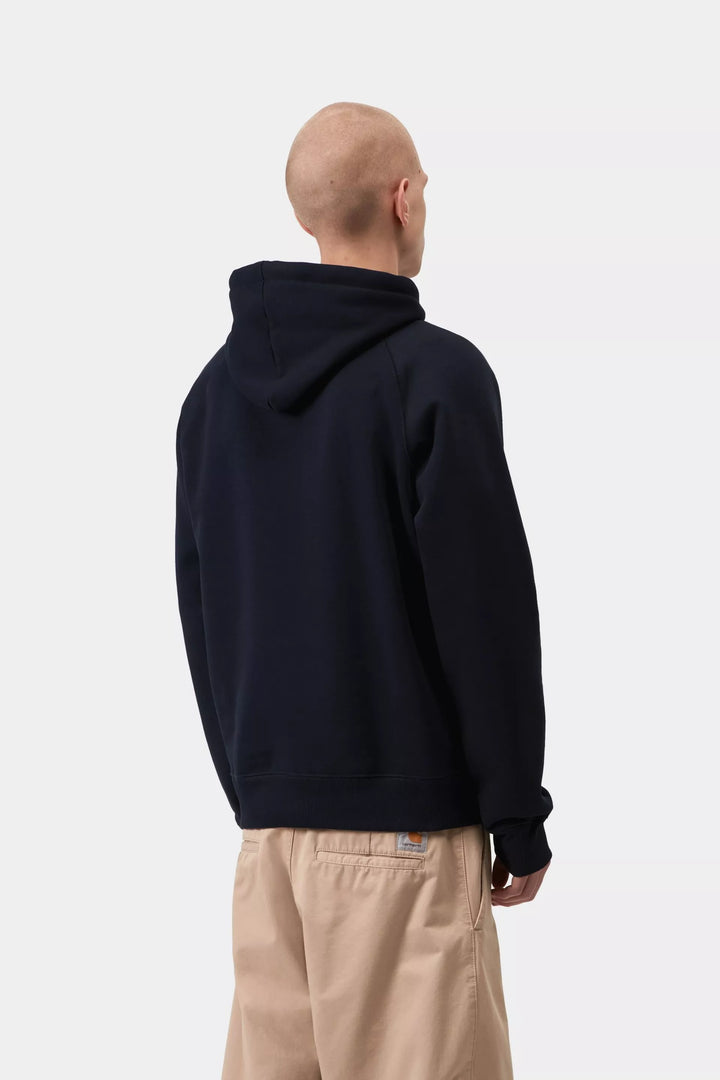 CARHARTT HOODED CHASE SWEAT - DARK NAVY