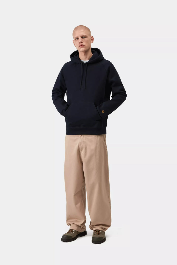 CARHARTT HOODED CHASE SWEAT - DARK NAVY