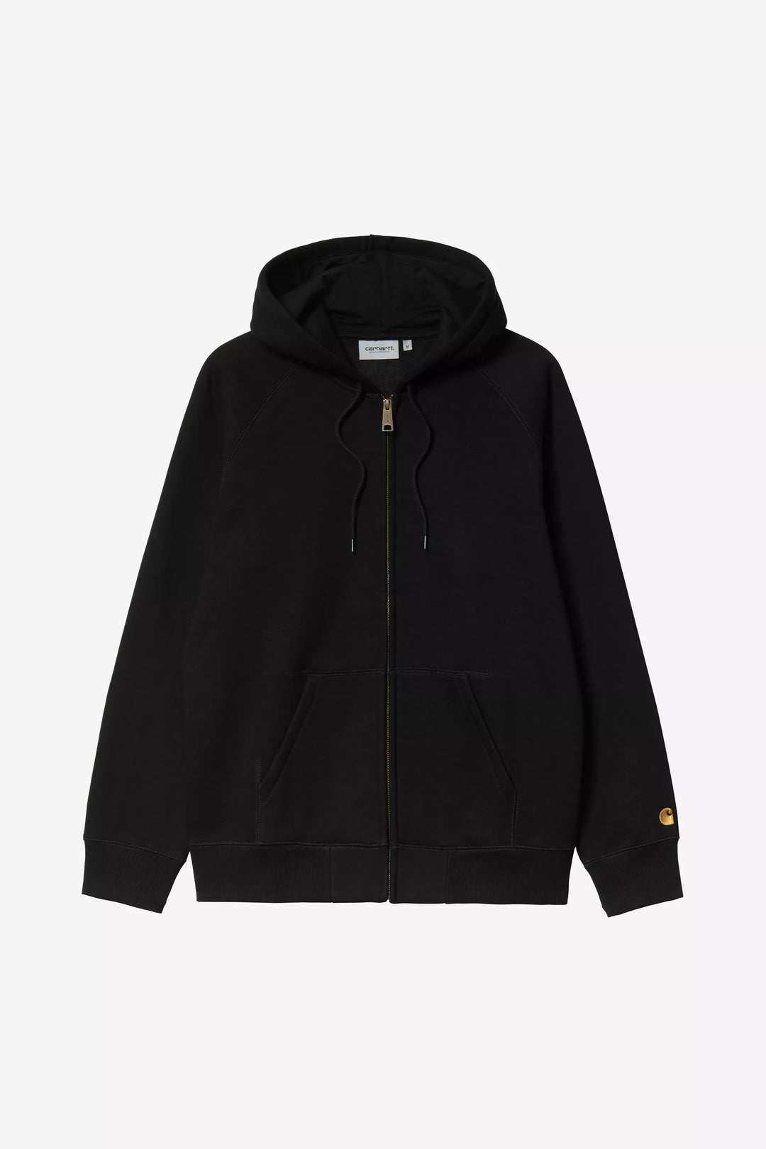 CARHARTT HOODED CHASE JACKET - BLACK