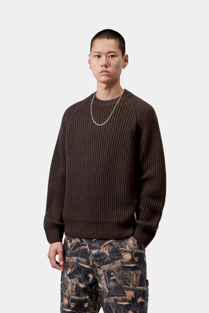 CARHARTT FIRTH SWEATER - PALISANDER