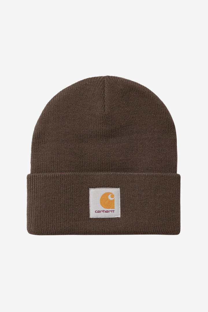 CARHARTT SHORT WATCH HAT - TOBACCO