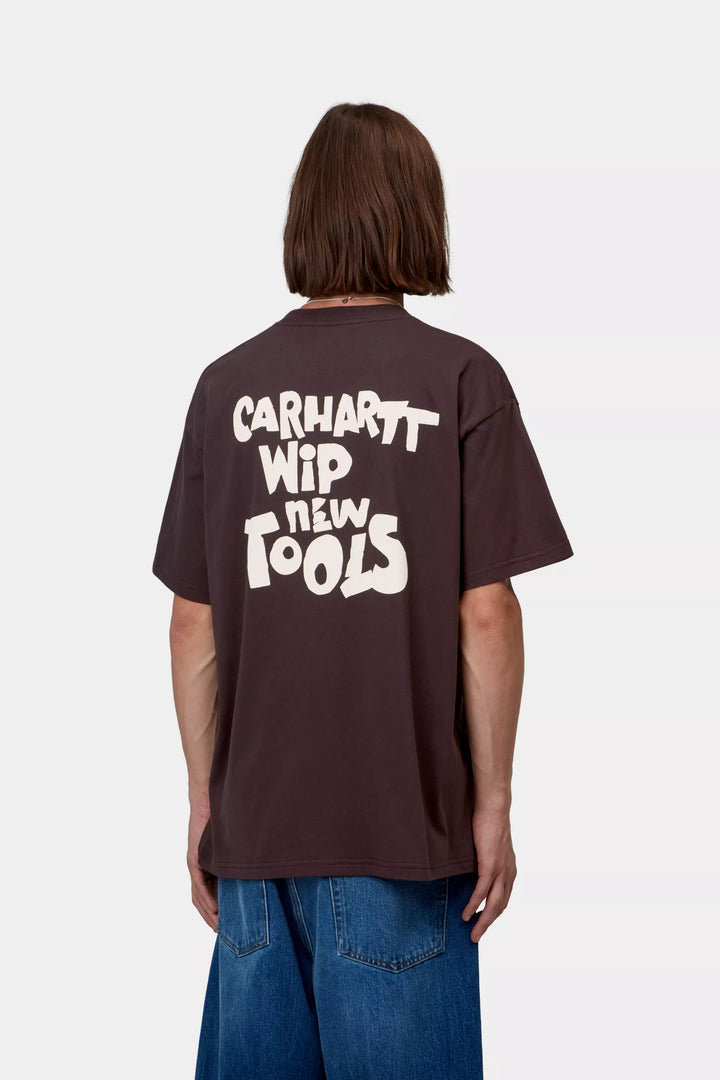 CARHARTT S/S CUTOUT T-SHIRT - PALISANDER