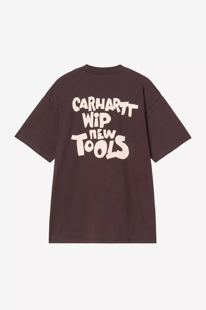 CARHARTT S/S CUTOUT T-SHIRT - PALISANDER