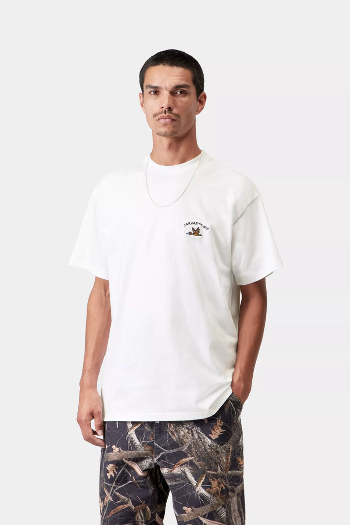 CARHARTT S/S ANIMATED DUCKS T-SHIRT - WHITE