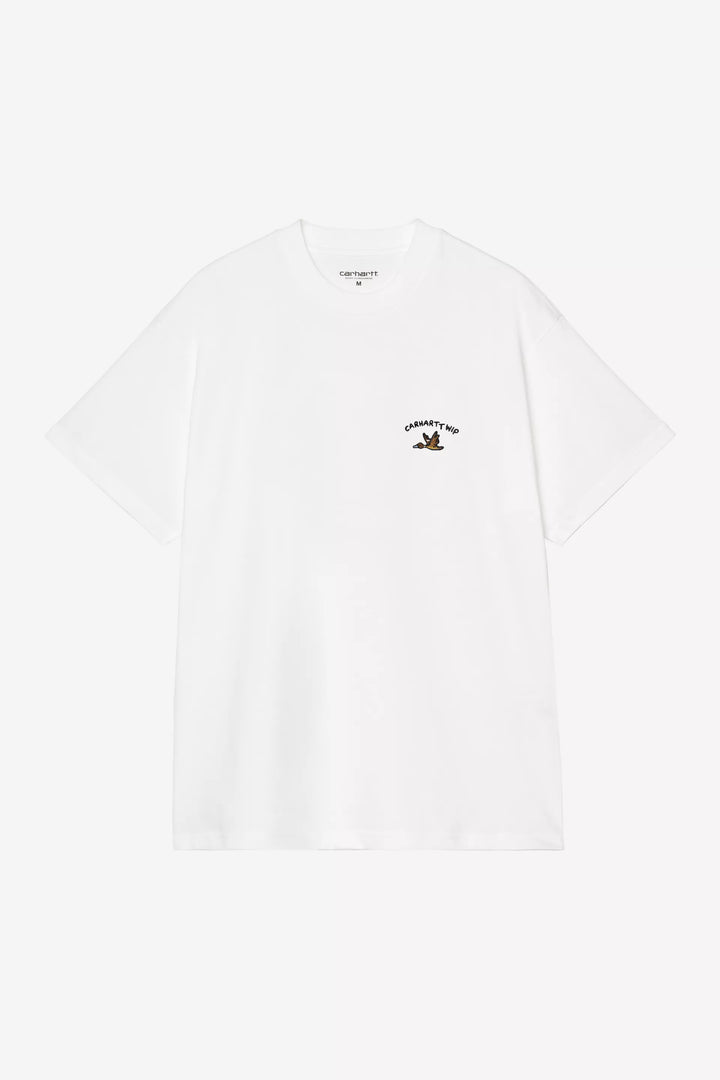CARHARTT S/S ANIMATED DUCKS T-SHIRT - WHITE