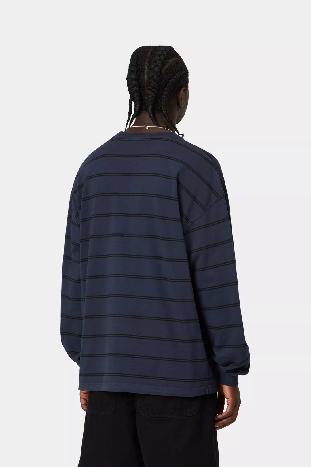 CARHARTT L/S CARDONA POCKET T-SHIRT - CARDONA STRIPE