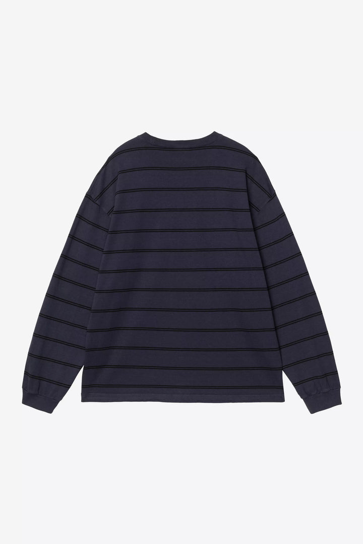 CARHARTT L/S CARDONA POCKET T-SHIRT - CARDONA STRIPE
