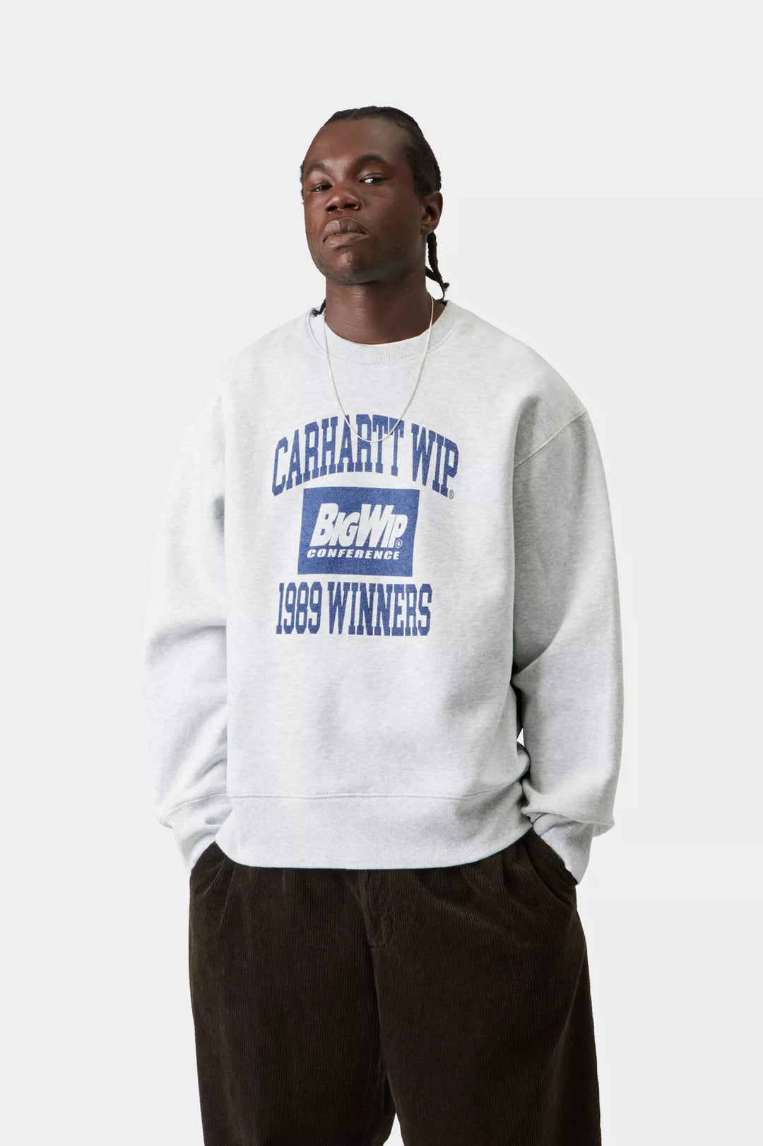 CARHARTT 1989 WINNERS SWEAT - ASH HEATHER
