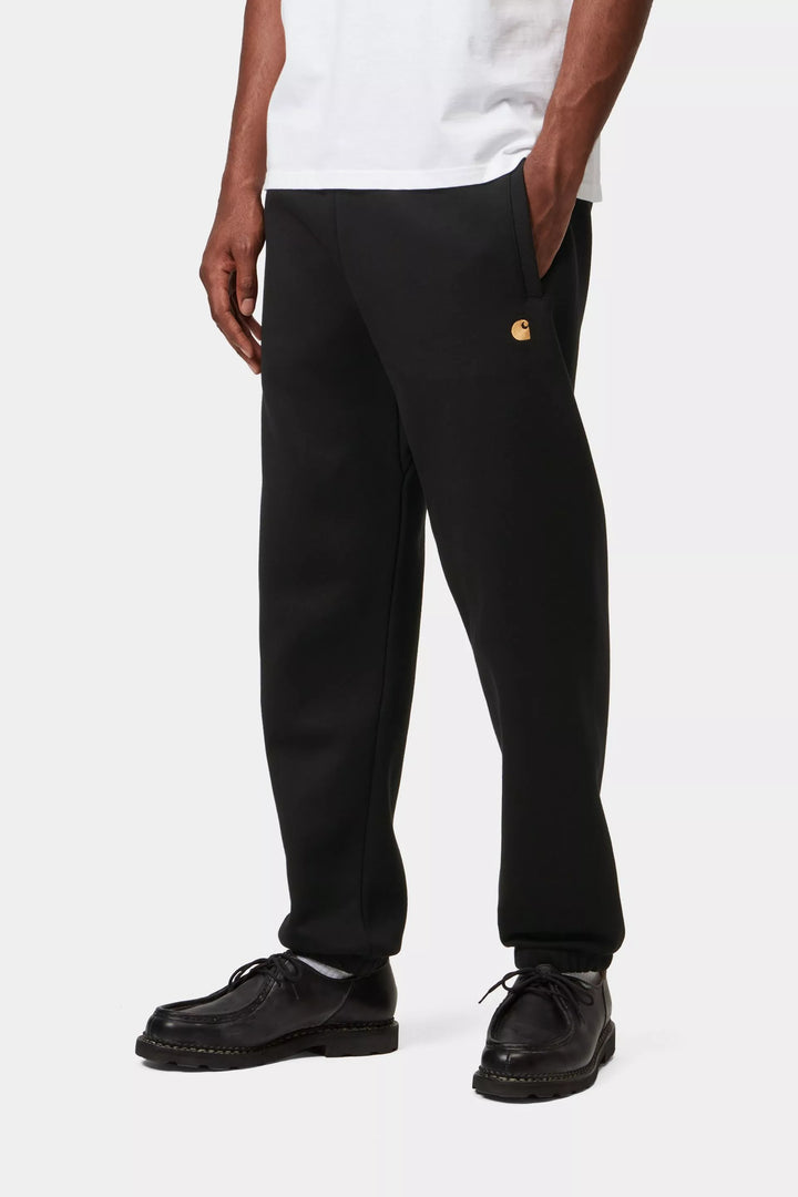 CARHARTT CHASE SWEAT PANT - BLACK