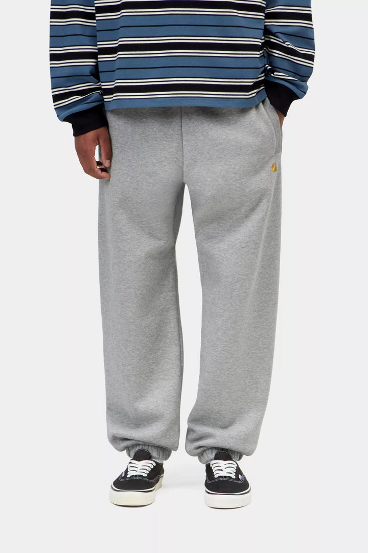 CARHARTT CHASE SWEAT PANT - GREY HEATHER