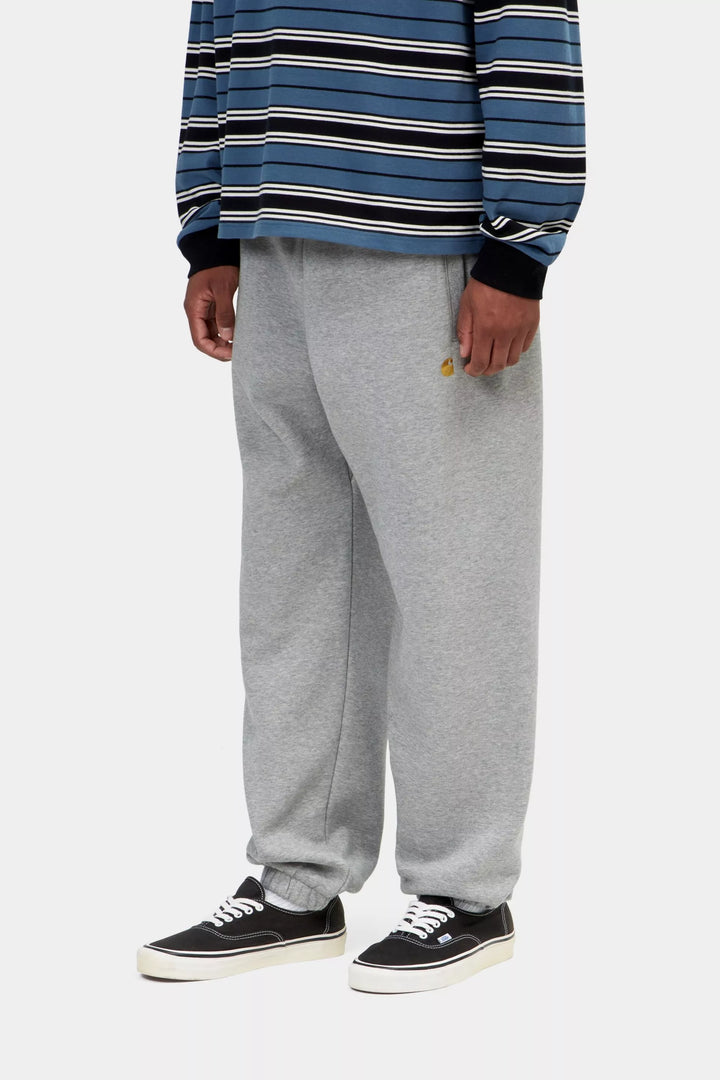 CARHARTT CHASE SWEAT PANT - GREY HEATHER