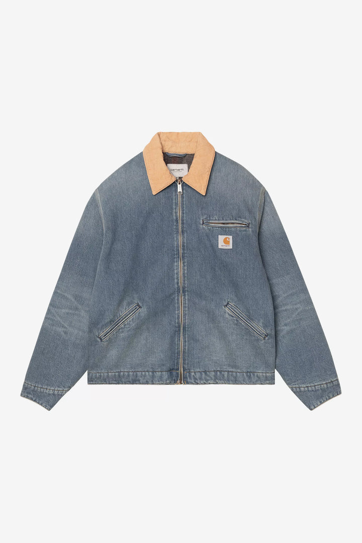 CARHARTT OG DETROIT JACKET - BLUE/DUSTY
