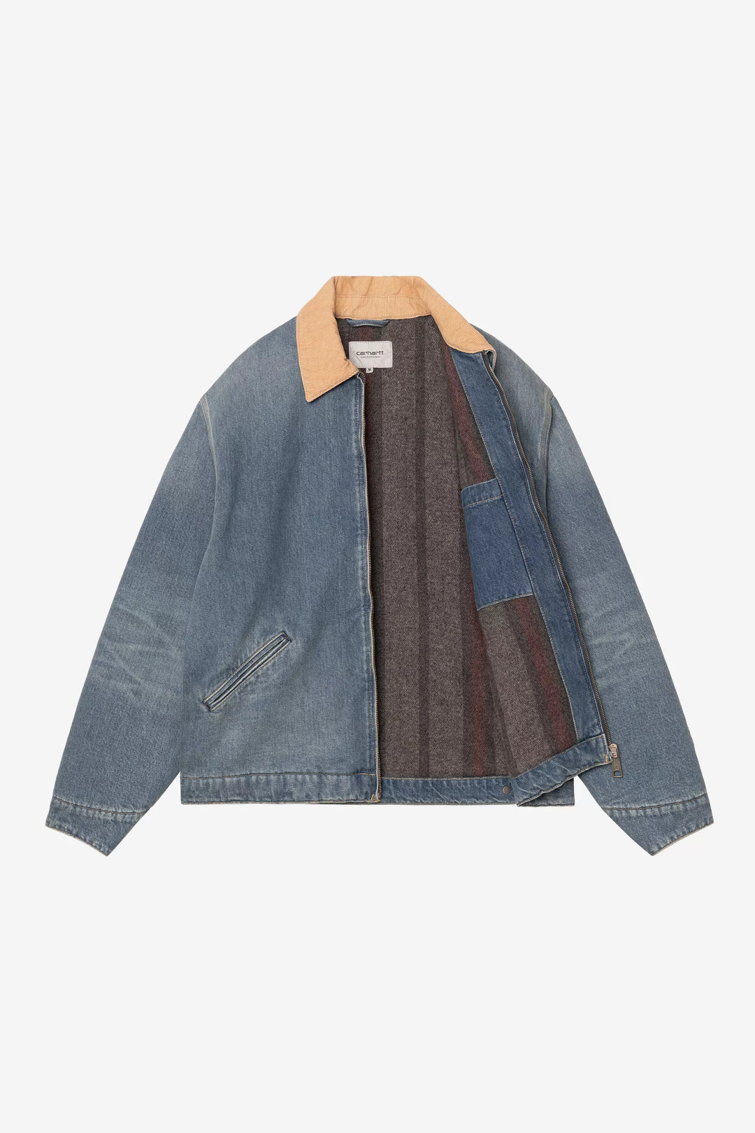 CARHARTT OG DETROIT JACKET - BLUE/DUSTY