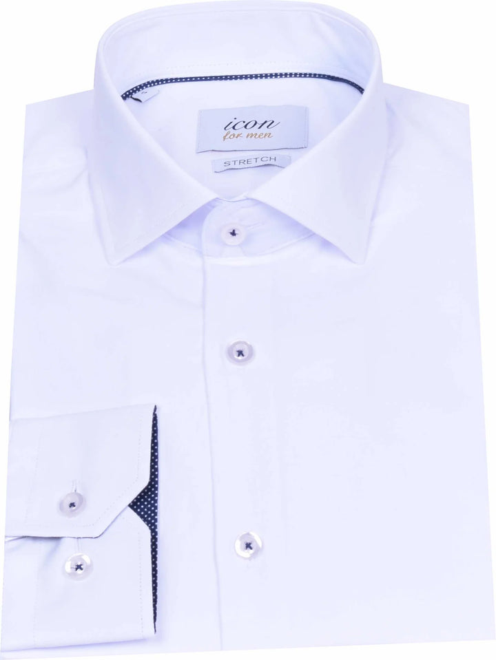 ICON TAILORED SHIRT - WHITE
