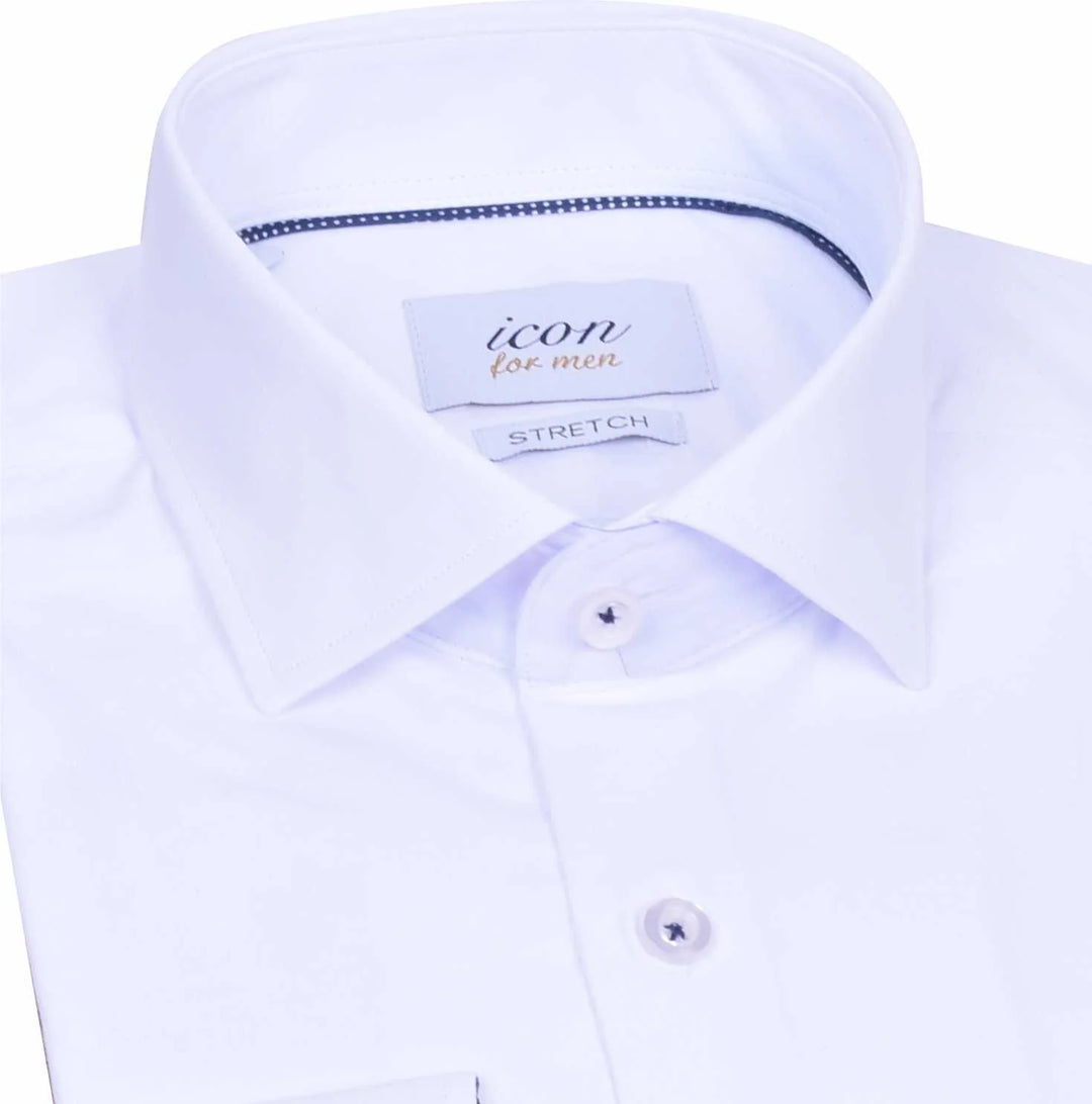 ICON TAILORED SHIRT - WHITE