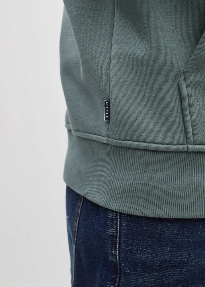 DIESEL JAMESON HOODIE - GREEN MEADOW