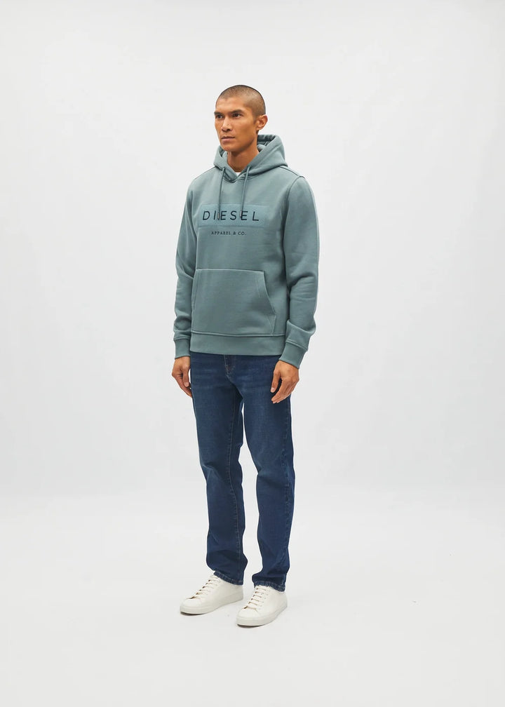 DIESEL JAMESON HOODIE - GREEN MEADOW