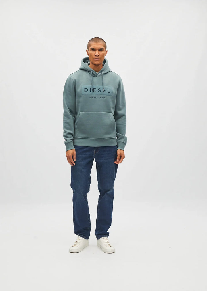 DIESEL JAMESON HOODIE - GREEN MEADOW