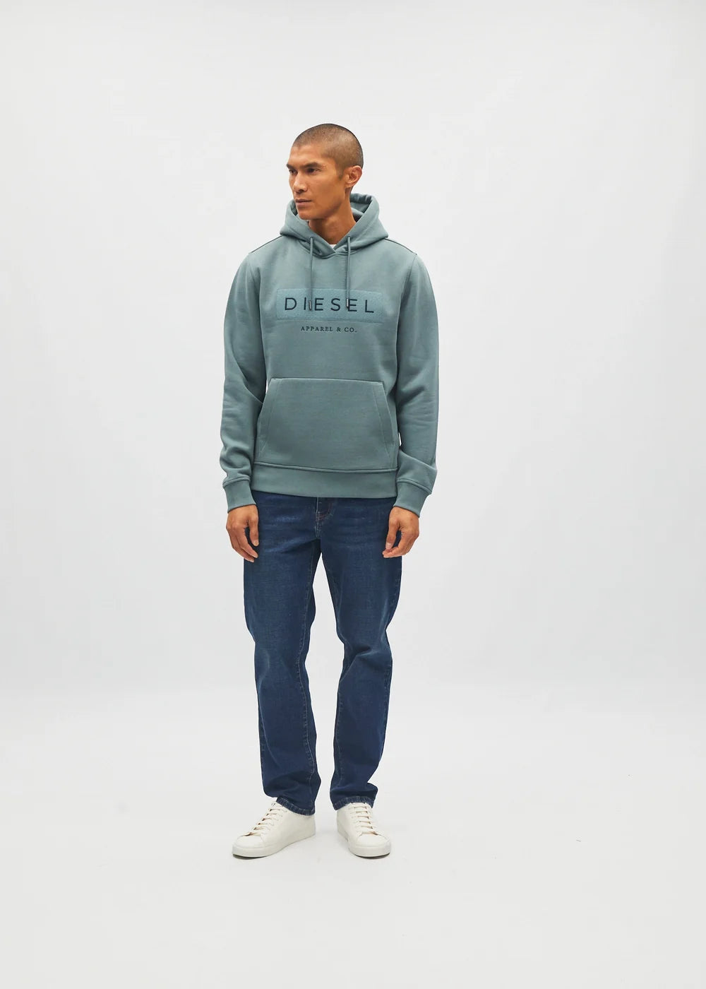 DIESEL JAMESON HOODIE - GREEN MEADOW