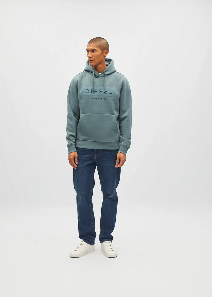 DIESEL JAMESON HOODIE - GREEN MEADOW