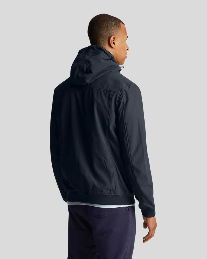 LYLE & SCOTT SOFTSHELL JACKET - NAVY