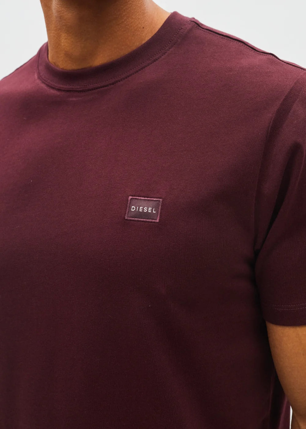 DIESEL JOHN TEE - DEEP BURGUNDY
